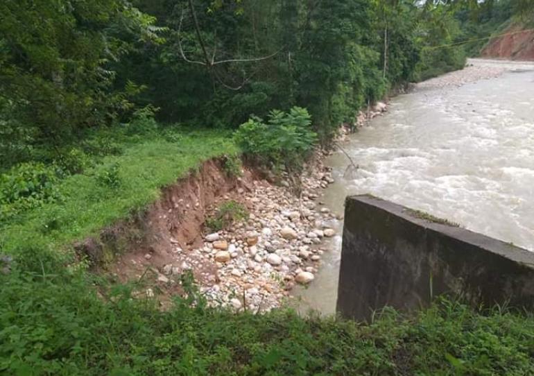 Diez veredas del sector nororiental del municipio de Támara afectadas por daños en la vía de acceso