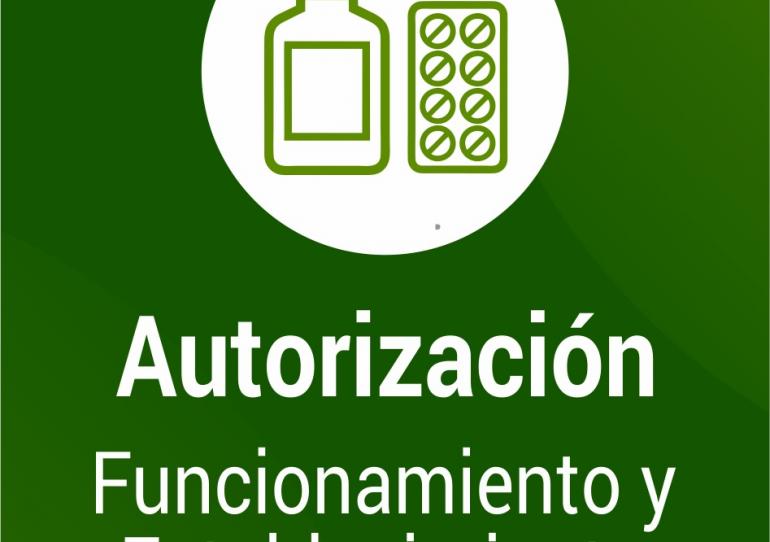 Solicitud de autorización de inscripción y renovación de servicios farmacéuticos ahora se puede realizar en línea