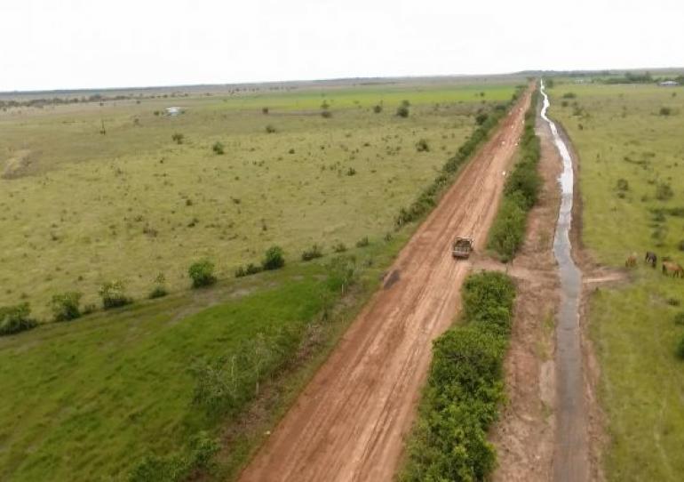 Cierre total de la vía Orocué a la Vereda Remolinos