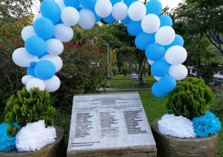 En Chámeza se conmemoró el día por las víctimas de desaparición forzada