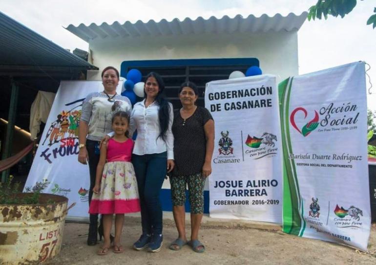 Familias más pobres en Casanare recibieron vivienda por parte de la Gobernación