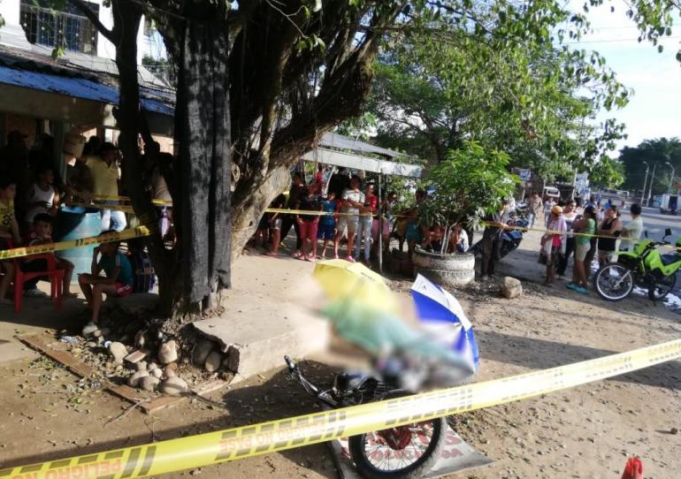 Murió motociclista en accidente de tránsito a la altura del corregimiento de La Chaparrera