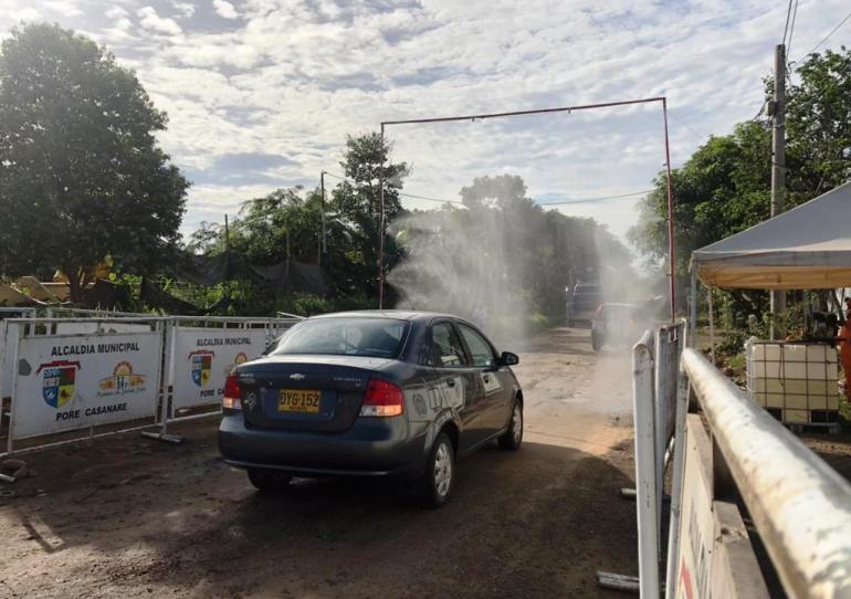 El municipio de Pore reforzó medidas preventivas contra el COVID-19